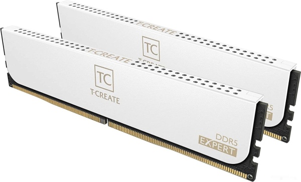 Оперативная память DDR5 6400/32GB (2x16GB) Team T-Create Expert White, CTCWD532G6400HC40BDC01