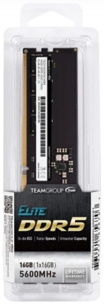 Оперативная память DDR5 5600/16Gb Team Group ELITE PC5-44800 , TED516G5600C4601