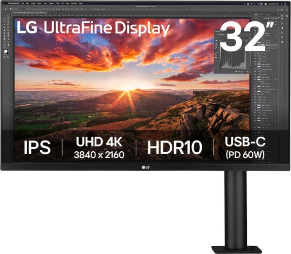 Монитор 32" LG UltraFine 32UN880K-B