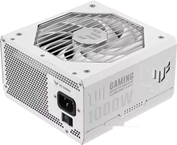 Блок питания ASUS TUF Gaming 1000W Gold White, TUF-GAMING-1000G-WHITE