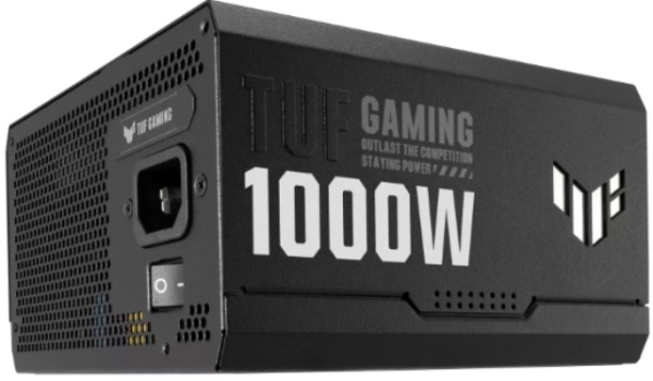 Блок питания ASUS TUF Gaming 1000W Gold Black, TUF-GAMING-1000G