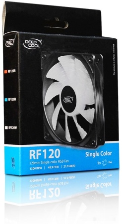 Вентилятор для корпуса Deepcool RF120R, DP-FLED-RF120-RD