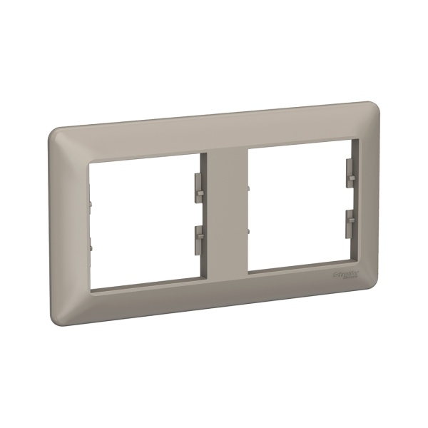 Рамка Schneider Electric EPH5805269 Asfora EM 2 постовая бронза