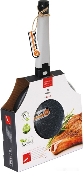 Сковорода VINZER Greblon Compact Induction 28cm 89513