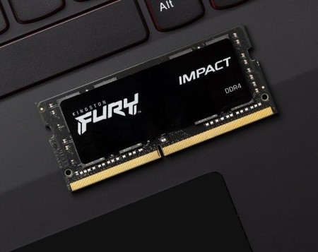 Оперативная память для ноутбука DDR4 3200/16Gb Kingston Fury Impact, KF432S20IB/16