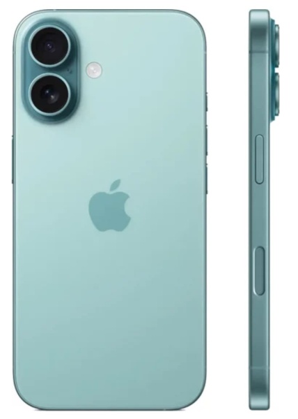 Смартфон Apple iPhone 16 Plus 256GB Teal, A3290 MXY53HX/A