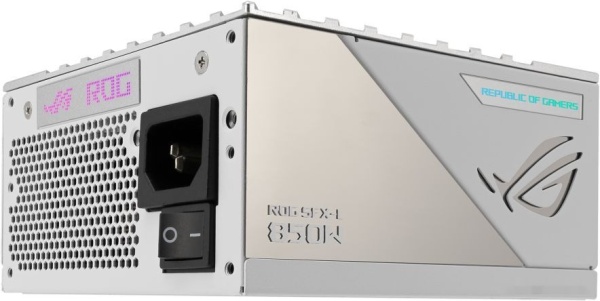 Блок питания ASUS ROG ROG Loki SFX-L 850W Platinum, ROG-LOKI-850P-WHITE-SFX-L-GAMING 90YE00N2-B0NA00