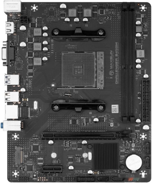 Материнская плата MaxSun Challenger B450M
