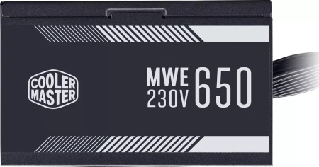 Блок питания CoolerMaster MWE 650 White 650W, MPE-6501-ACABW-EU