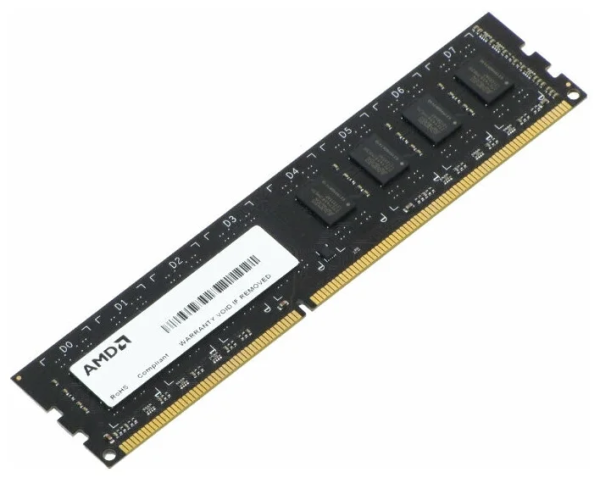 Оперативная память DDR3 1600/4Gb AMD, R534G1601U1SL-U, 1.35V Оперативная память DDR3 1600/4Gb AMD, R534G1601U1SL-U, 1.35V