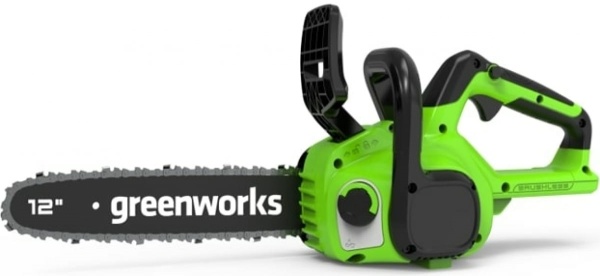 Цепная пила аккумуляторная Greenworks GD24CS30 30см 24V (без АКБ и ЗУ), 2007007