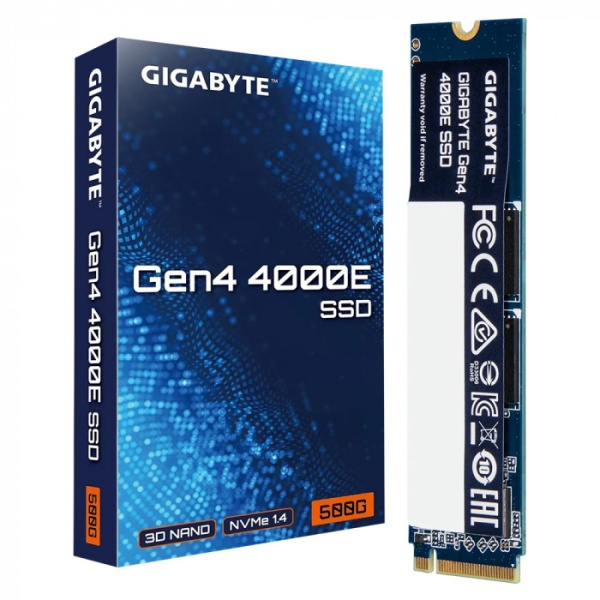 Диск SSD M.2 PCI-E 500GB Gigabyte Gen4 4000E, G440E500G