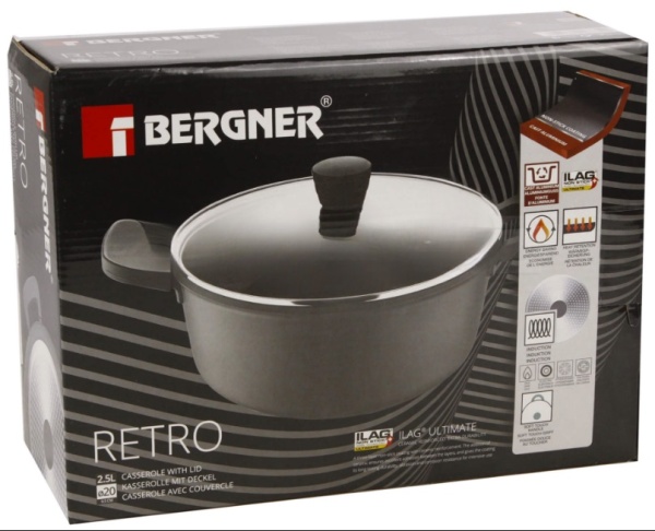 Кастрюля Bergner Retro BG BG-30737-NP