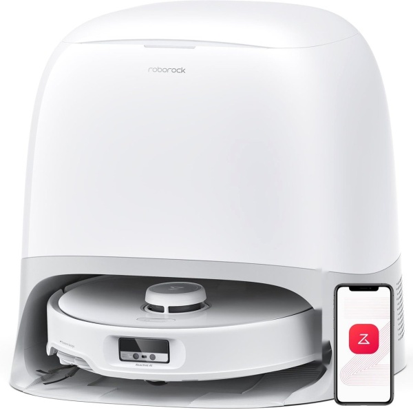 Робот-пылесос Roborock Qrevo Curv с Док-станцией White, V10VIV