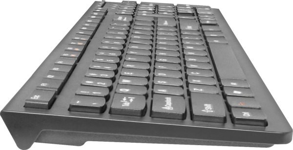 Комплект беспроводной клавиатура + мышь Defender Columbia C-775, Black