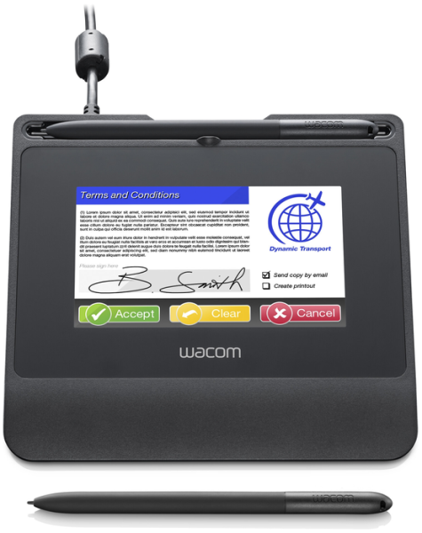 Графический планшет Wacom для цифровой подписи, STU-540-CH2