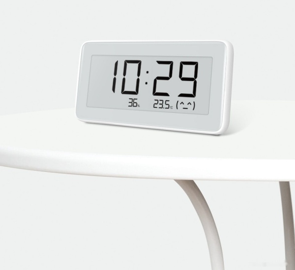 Термогигрометр Xiaomi Temperature and Humidity Monitor Clock White BHR5435GL/LYWSD02MMC 