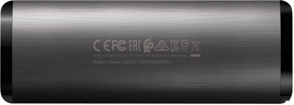 Внешний SSD 256GB ADATA SE760 Titan, ASE760-256GU32G2-CTI
