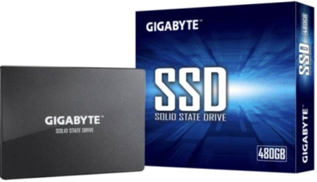 Диск SSD 2.5" 480Gb GIGABYTE, GP-GSTFS31480GNTD