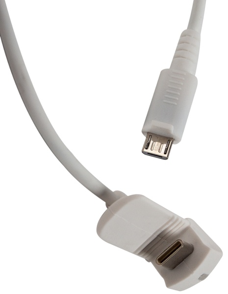 Противокражный кабель EAGLE A6150CW Type-C - MicroUSB