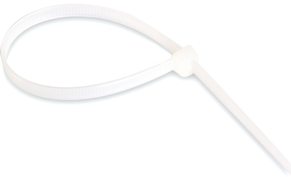 Хомут нейлоновый Deluxe 4.8*250 мм белый (100 штук в упаковке)