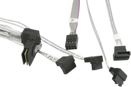 Кабель IPASS в 4 SATA Supermicro CBL-SAST-0644