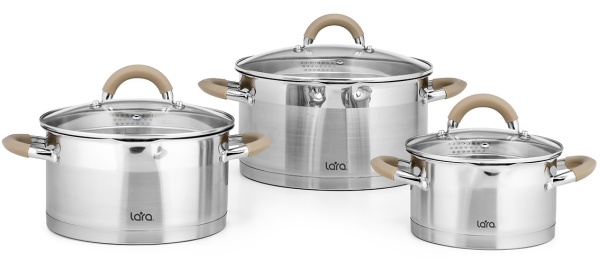 Набор кастрюль Lara Берлин, LR02-119