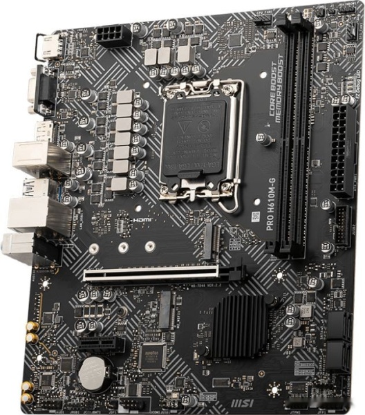 Материнская плата MSI Pro H610M-G, DDR5