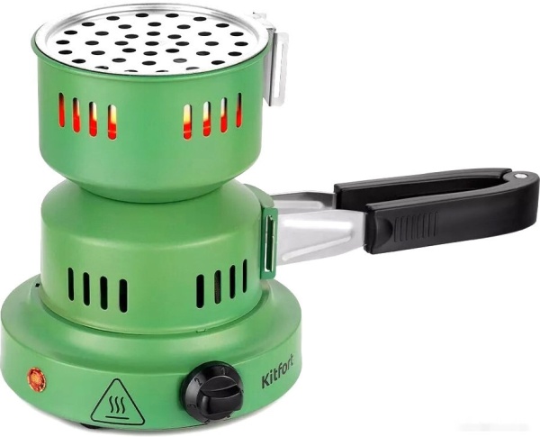 Электрическая плита для розжига углей для кальяна Kitfort КТ-168
