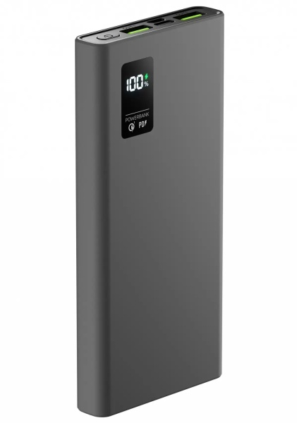 Портативное зарядное устройство Olmio QR-10 10000mAh, серый