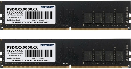 Оперативная память DDR4 3200/16GB (2x8GB) Patriot Signature, PSD416G3200K