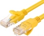 Кабель UGREEN 11231 Сетевой Cat 5e U/UTP Yellow 2m, 11231