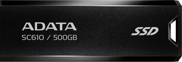 Внешний SSD 500GB ADATA SC610, SC610-500G-CBK/RD