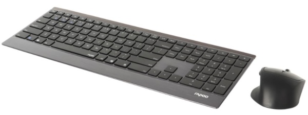Клавиатура + мышь Rapoo 9500M Black
