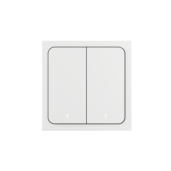 Умный выключатель Яндекс YNDX-00532 (2 клавиши)