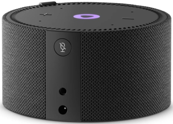 Умная колонка Яндекс Станция Мини с часами Черный оникс, YNDX-00020K