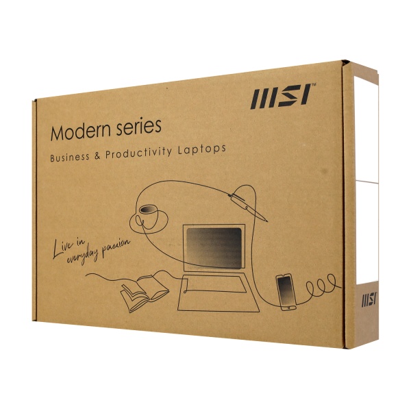 Ноутбук MSI Modern 15 H B13M-220KZ (Core i5 13420H/512GB SSD/16GB/15.6" FHD/Win 11 Home), 9S7-15H411-220