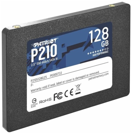 Диск SSD 2.5" 128Gb Patriot P210, P210S128G25