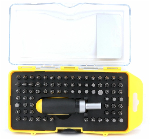 Отвертка с набором бит Cablexpert TK-SD-371