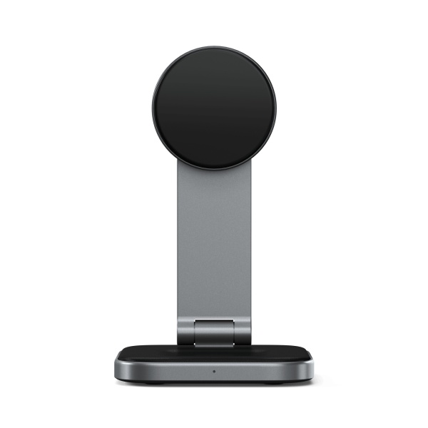 Зарядное устройство Satechi 2-in-1 Foldable Qi2 Wireless Charging Stand, ST-Q21FM