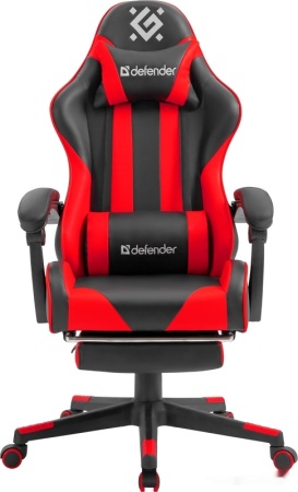 Кресло Defender Rock Black/Red