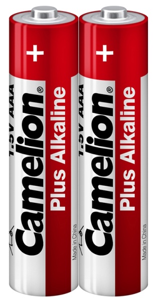 Батарейка CAMELION AAA LR03, LR03-SP2, Plus Alkaline, 1.5V, 2шт