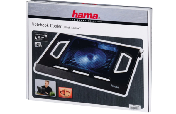 Подставка для ноутбука HAMA Black Edition, 00053070
