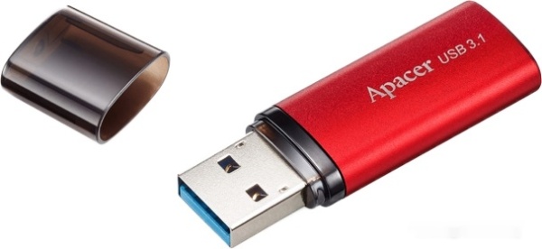 USB Flash drive 32Gb Apacer AH25, AP32GAH25BR-1, USB3.1, Red