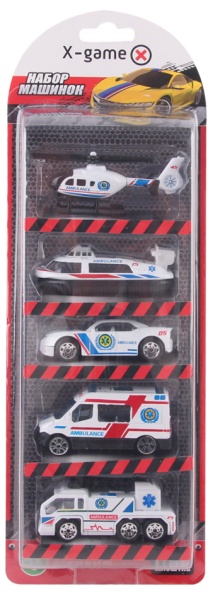 Набор машинок X-Game XGCM5F