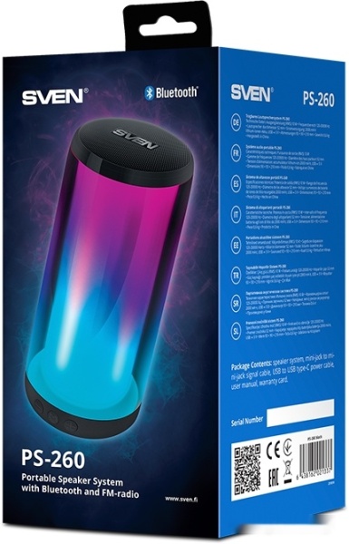 Колонка портативная Sven PS-260