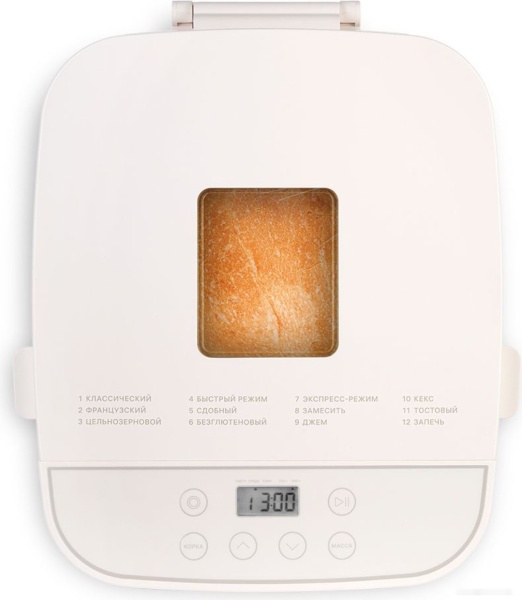 Хлебопечка Kitfort KT-310 White