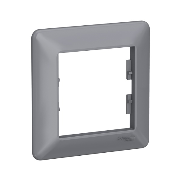 Рамка Schneider Electric EPH5805162 Asfora EM 1 постовая сталь