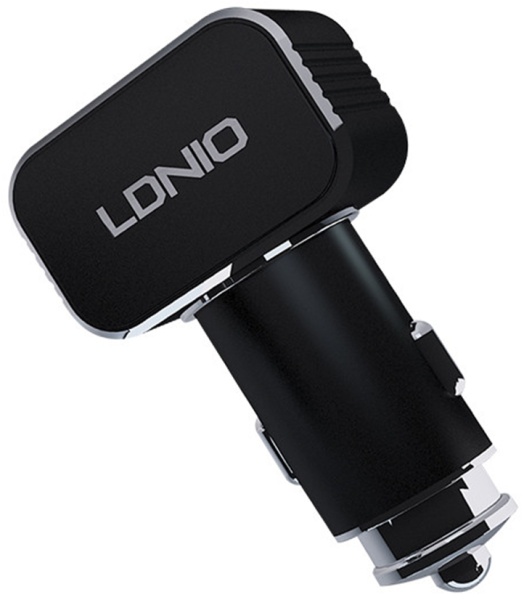 Автомобильное зарядное LDNIO C306 Lightning