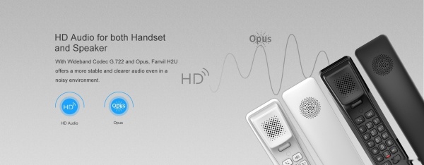 IP-телефон Fanvil H2U Black